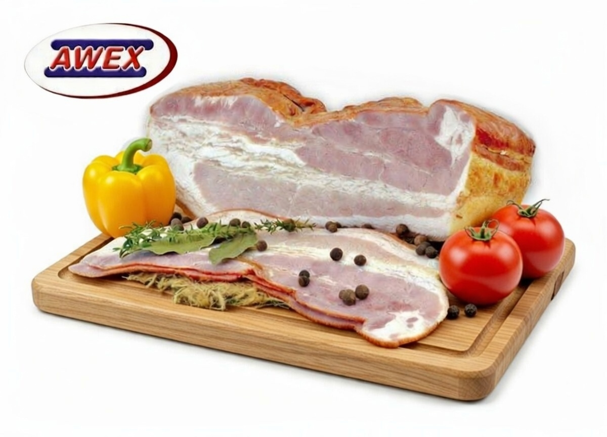 Boczek wędzony parzony szeroki